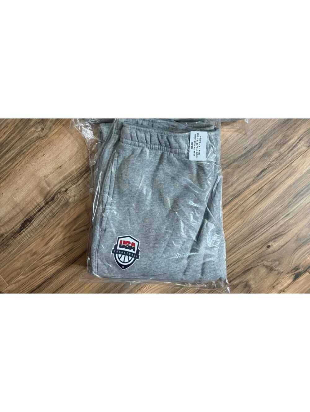 Nike USA Olympic Basketball Team Issued Men's Practice Fleece Pants (sealed)